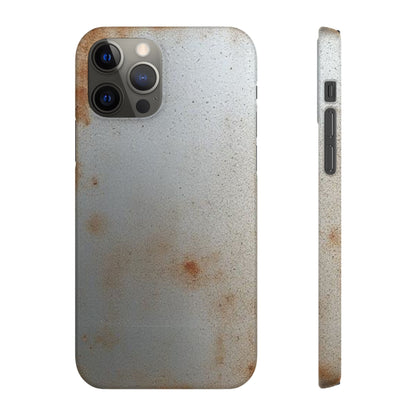 Old Steel Finish iPhone Snap Case