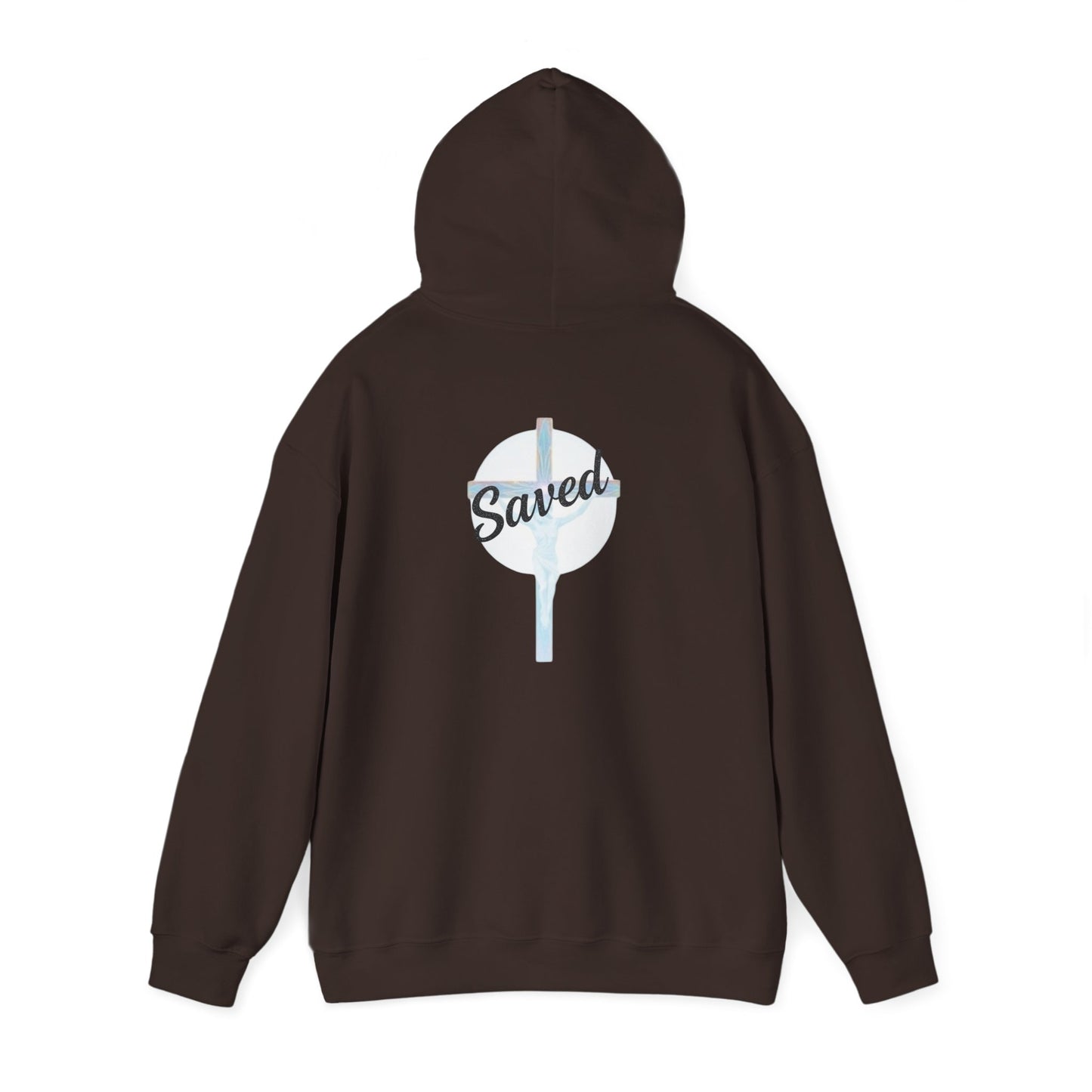 Saved in Christ – Men’s Christian Hoodie