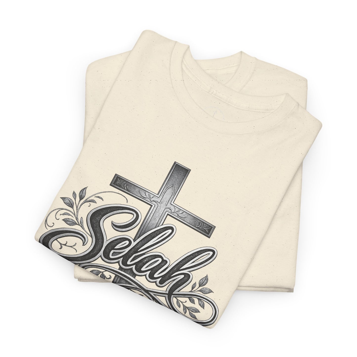 Selah Cross Tee — Men's Christian T‑Shirt
