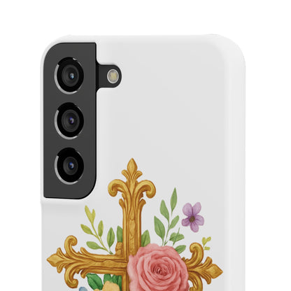 Floral Cross Snap Case for Samsung – Faith in Bloom