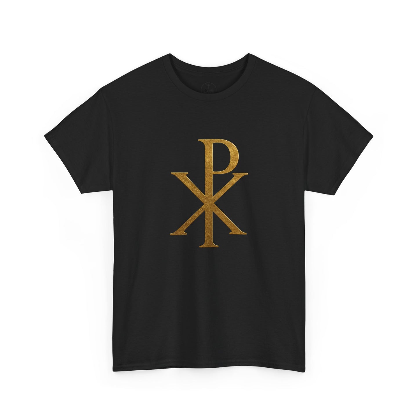 Chi Rho (Gold) - Men's Christian T-Shirt