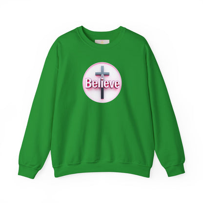 Believe | Women’s Christian Sweatshirt with John 11:40