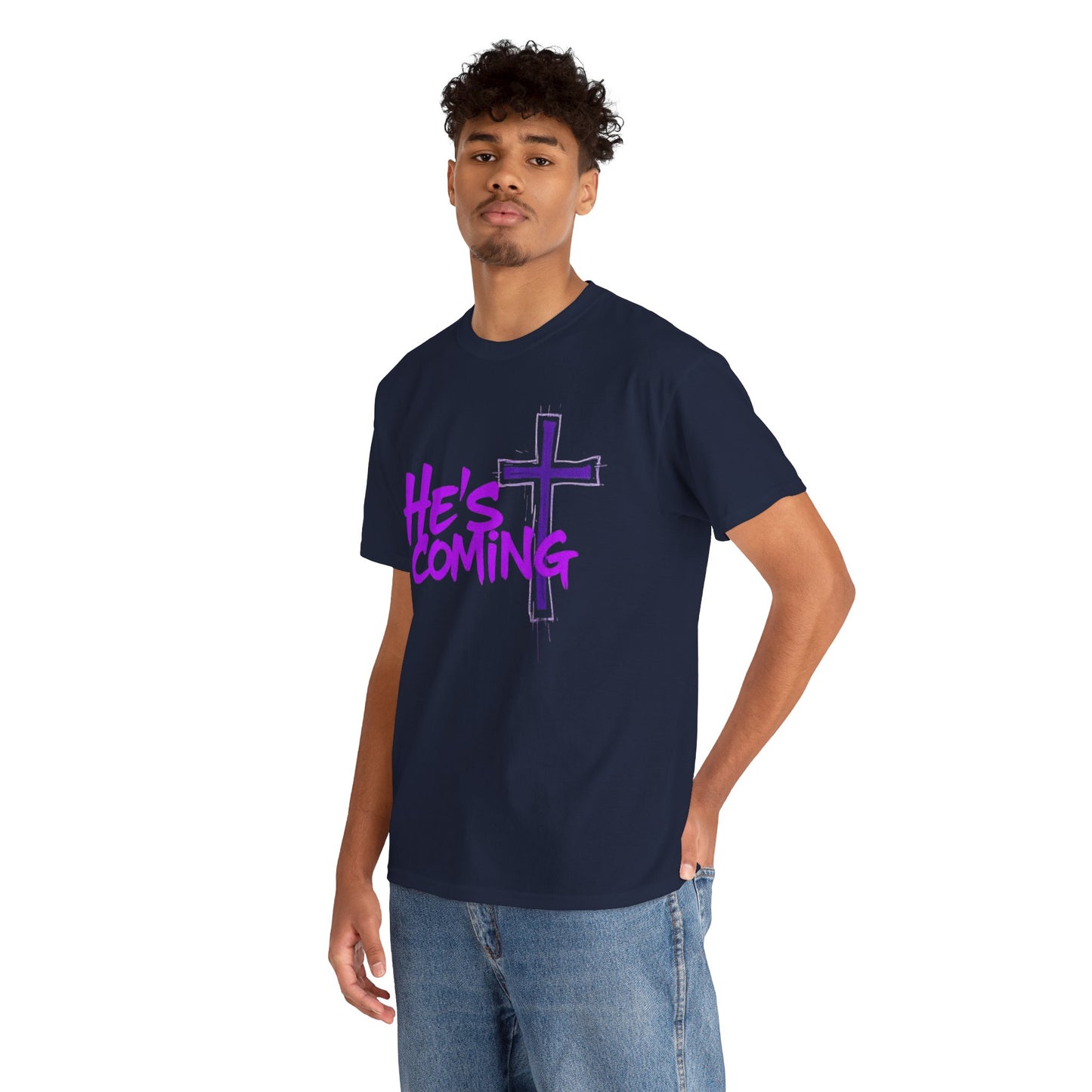 He’s Coming - Bold Christian T-Shirt