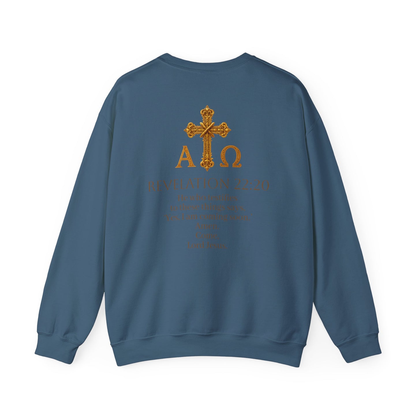 “Soon” Cross Women’s Sweatshirt – Wrapped in Hope