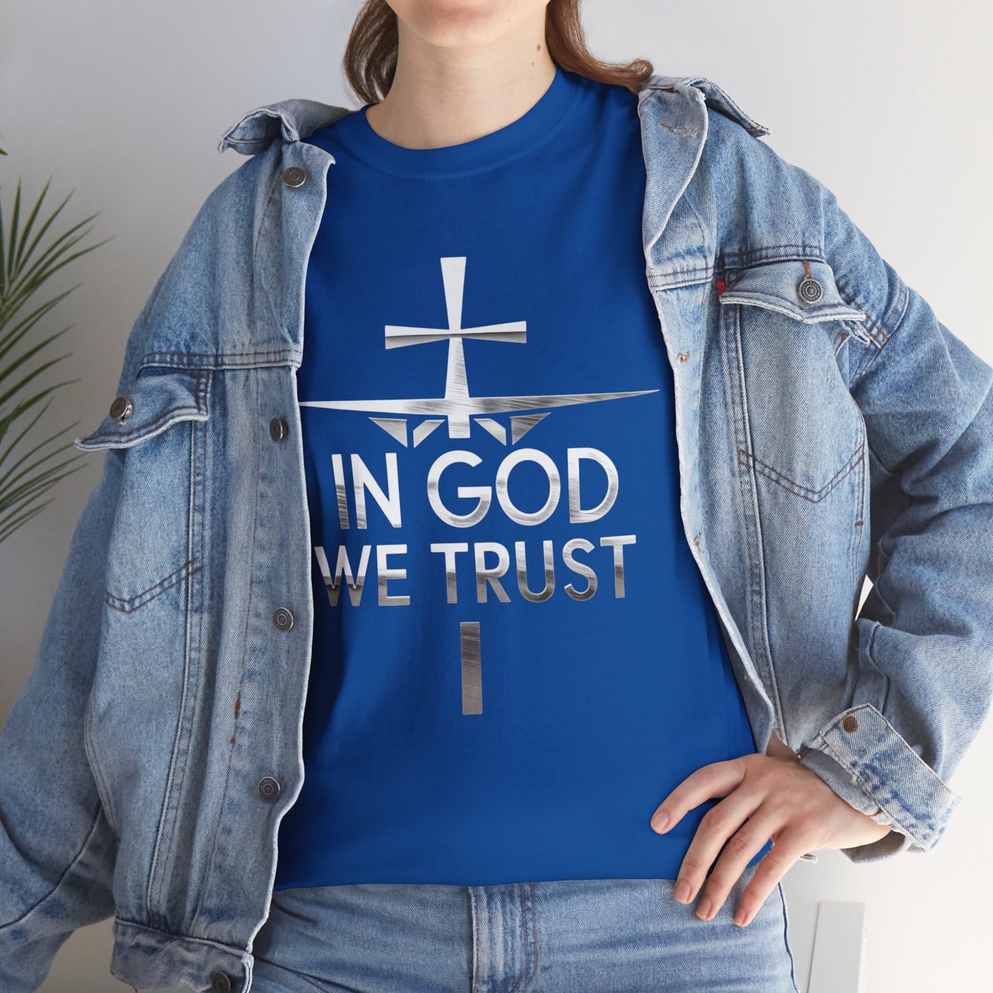 In God We Trust (Silver Ed) | Women’s Christian T-Shirt