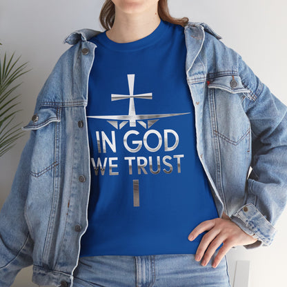 In God We Trust (Silver Ed) | Women’s Christian T-Shirt