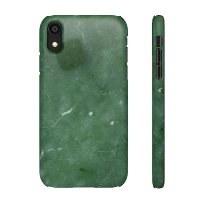 Jade Stone Finish iPhone Snap Case