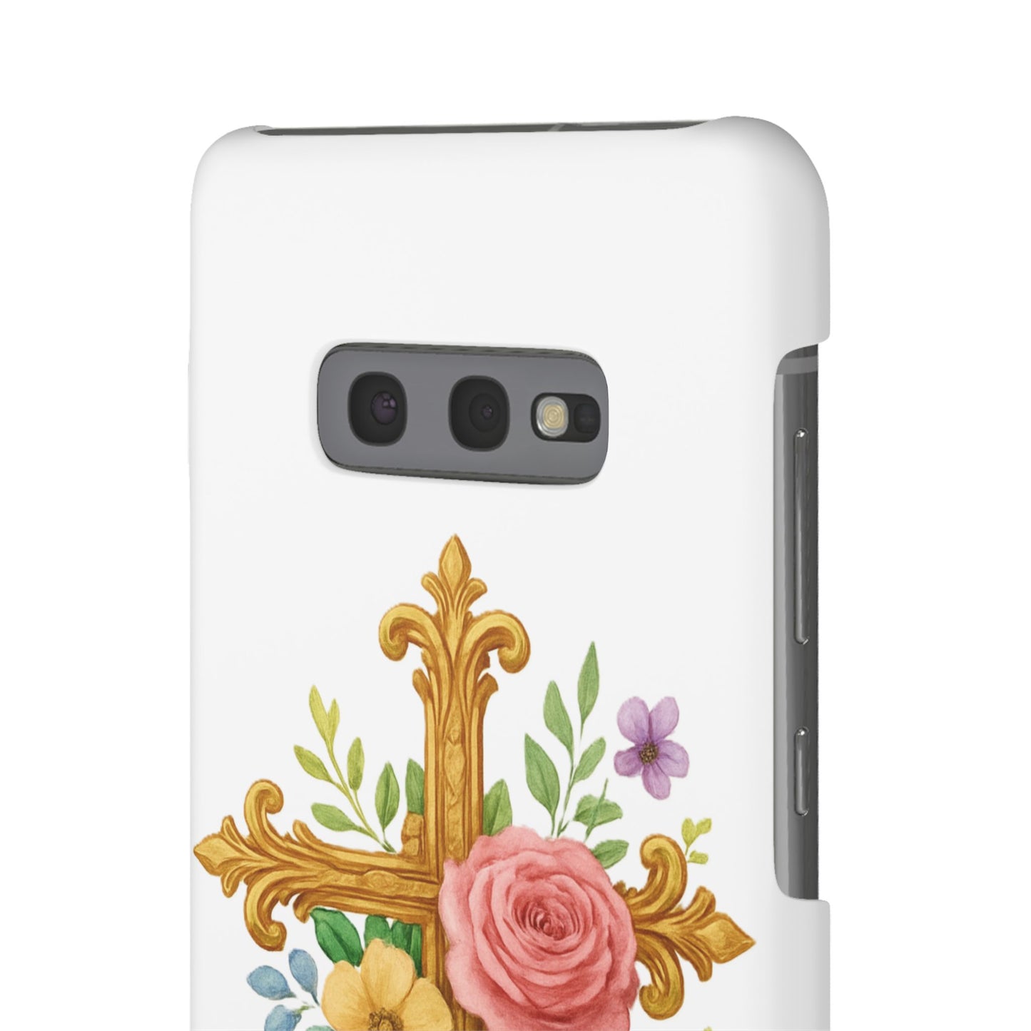 Floral Cross Snap Case for Samsung – Faith in Bloom
