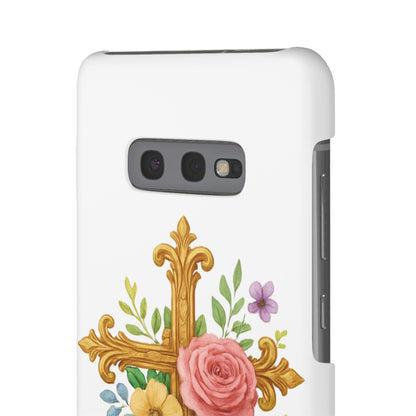 Floral Cross Snap Case for Samsung – Faith in Bloom