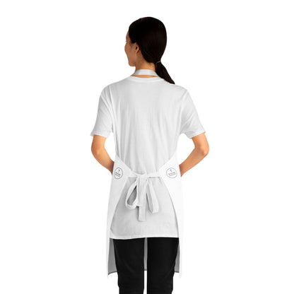 Victory in Christ Gold Cross Christian Kitchen Apron – Faith & Inspiration