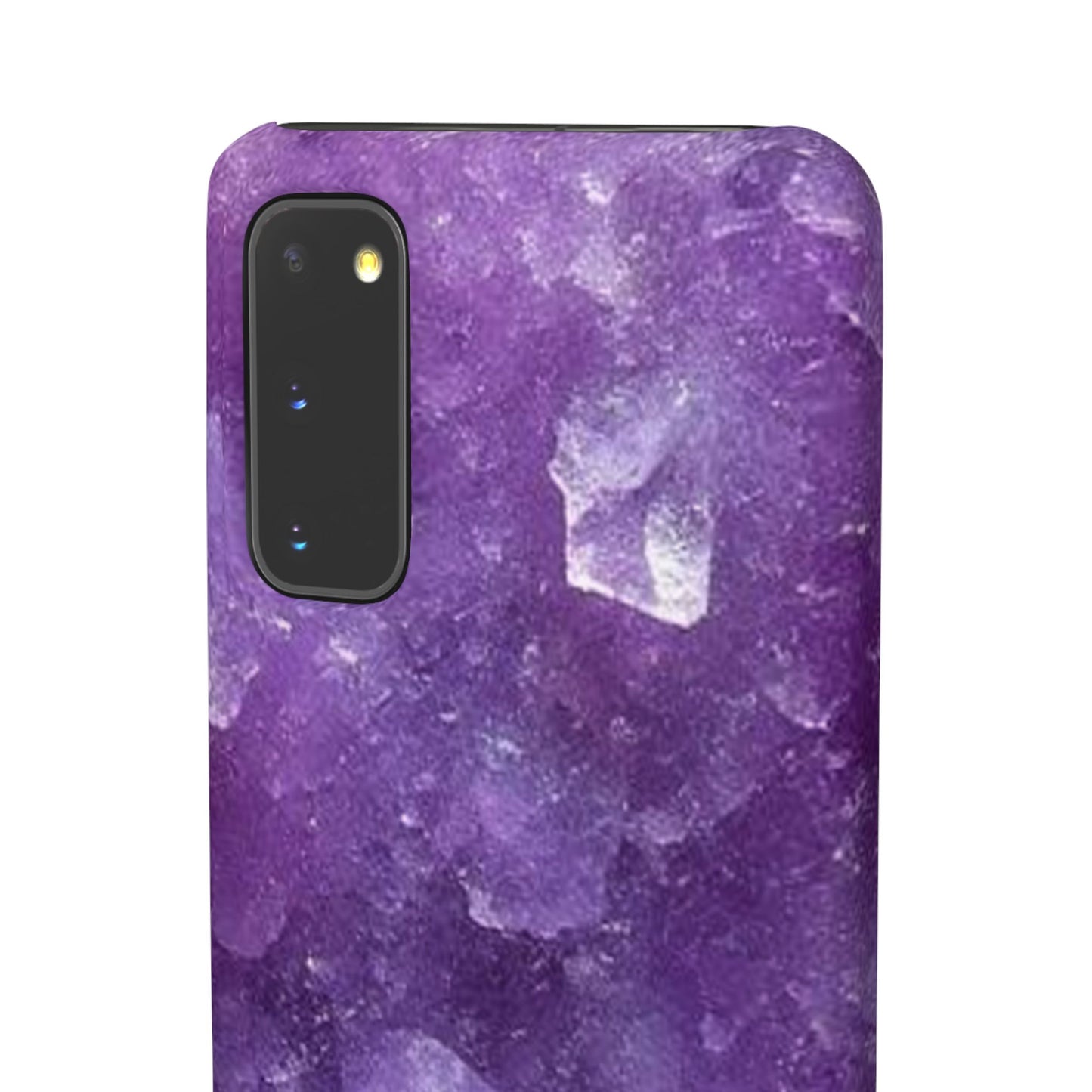 Amethyst Crystal Finish Samsung Snap Case