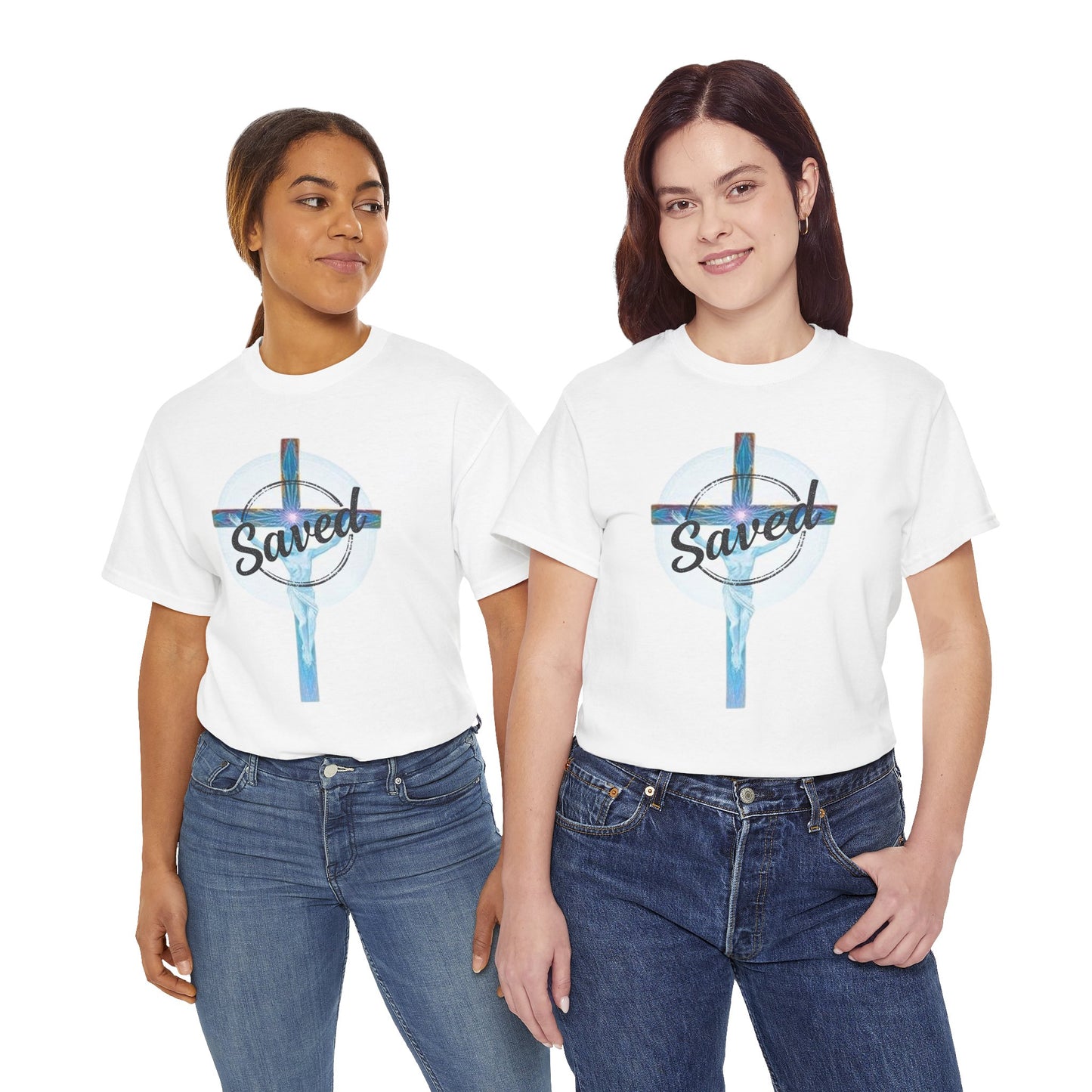 Saved by Grace – Women’s Christian T-Shirt