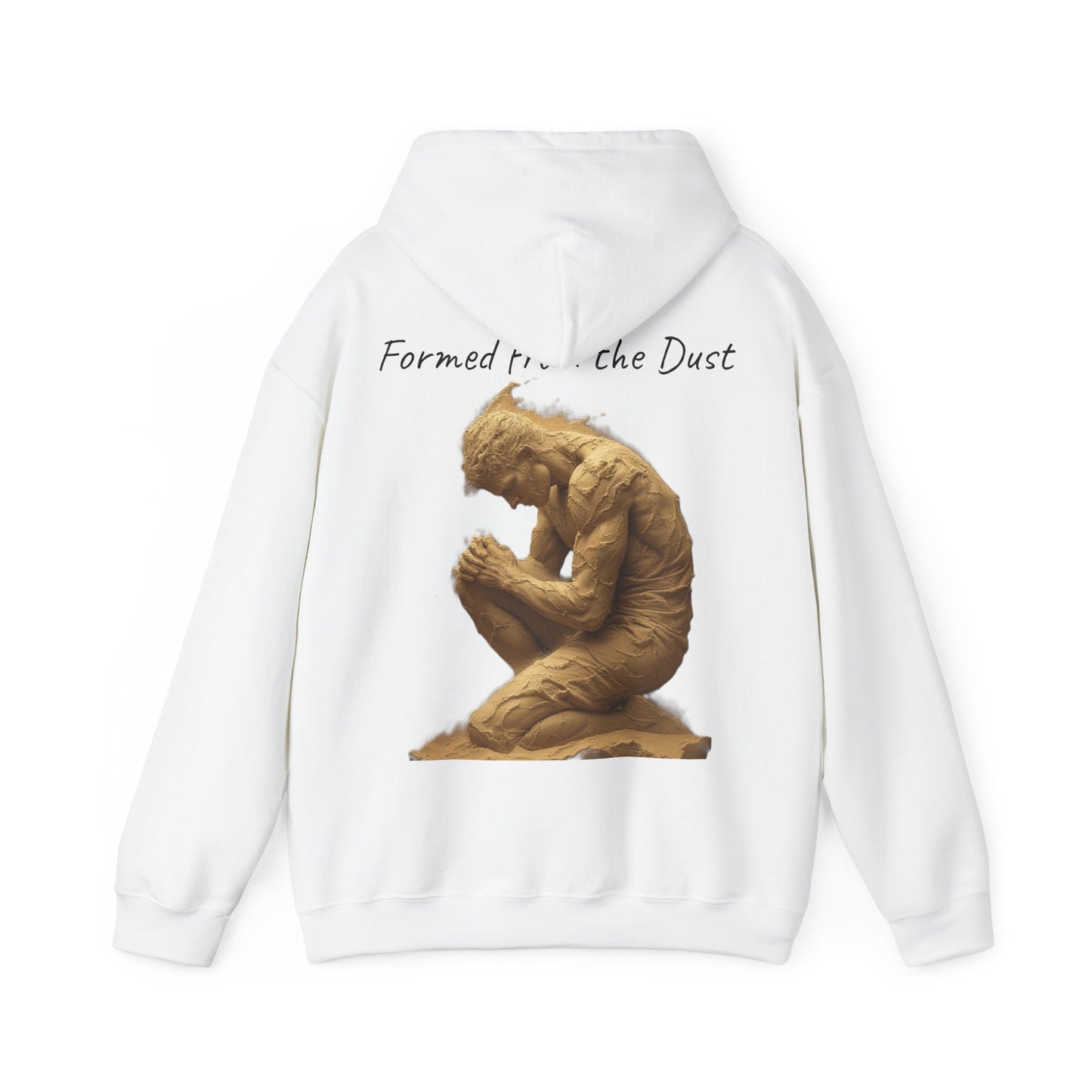 Formed from the Dust | Men’s Christian Hoodie with Genesis 2:7