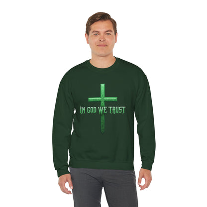 In God We Trust (Matrix) - Men's Christian Sweater