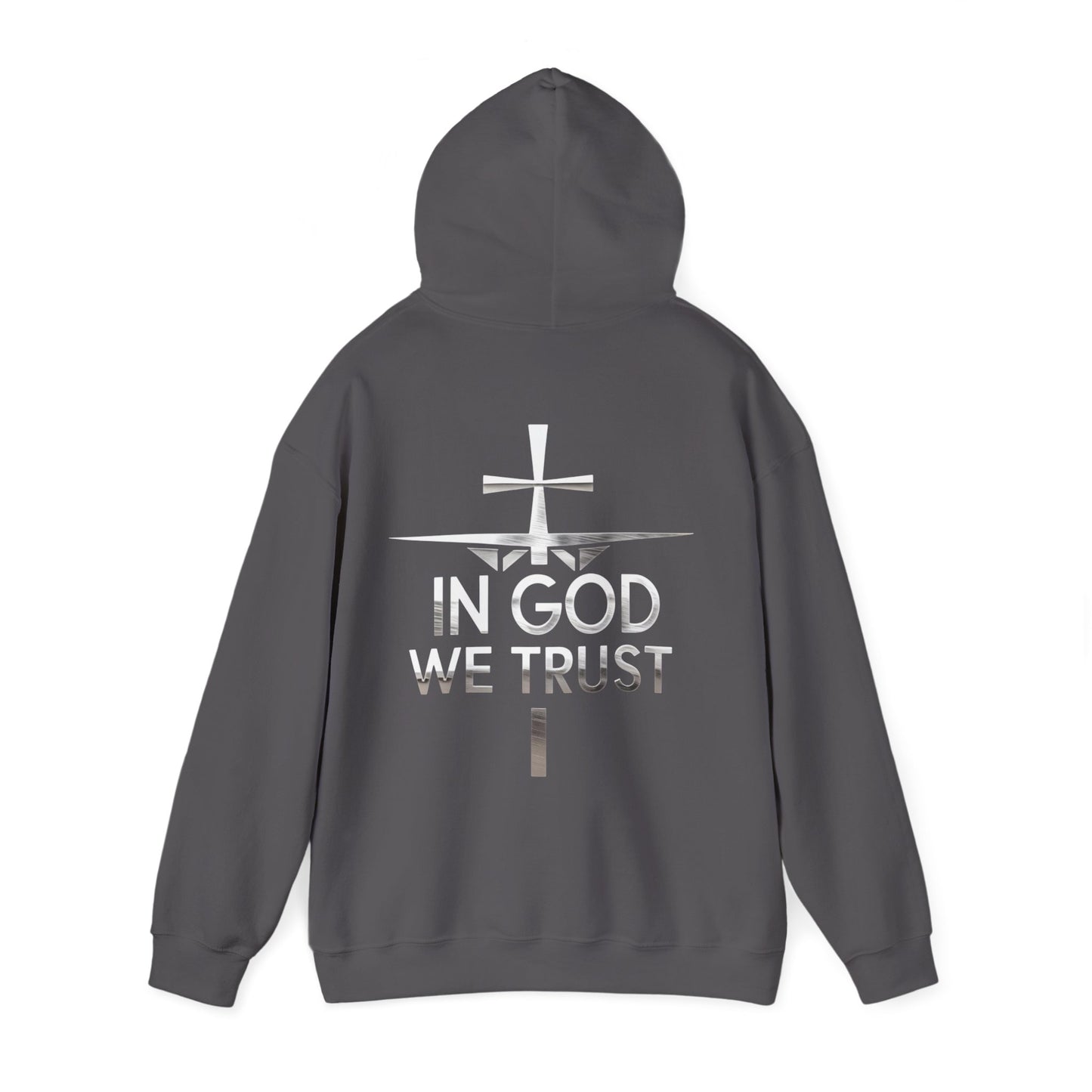 In God We Trust | Women’s Christian Hoodie with Back Design Print