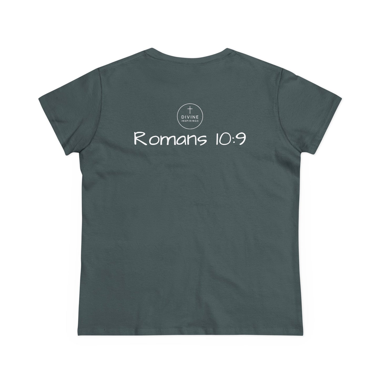 Simple Math Women’s T-Shirt – Bold Faith (White Chalk)