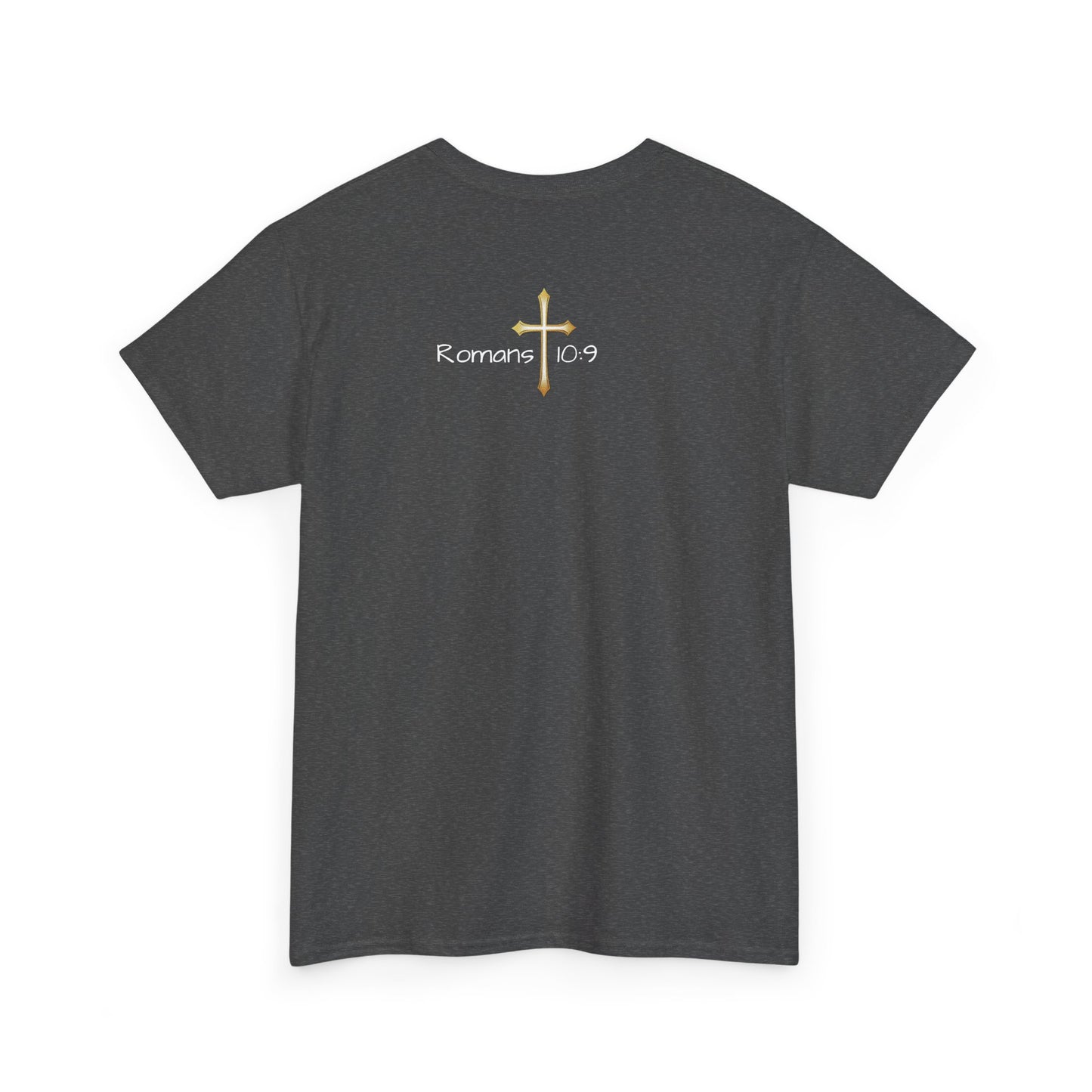 Simple Math of Salvation Men’s T-Shirt – Bold Faith (White Chalk)