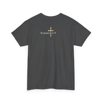 Simple Math of Salvation Men’s T-Shirt – Bold Faith (White Chalk)