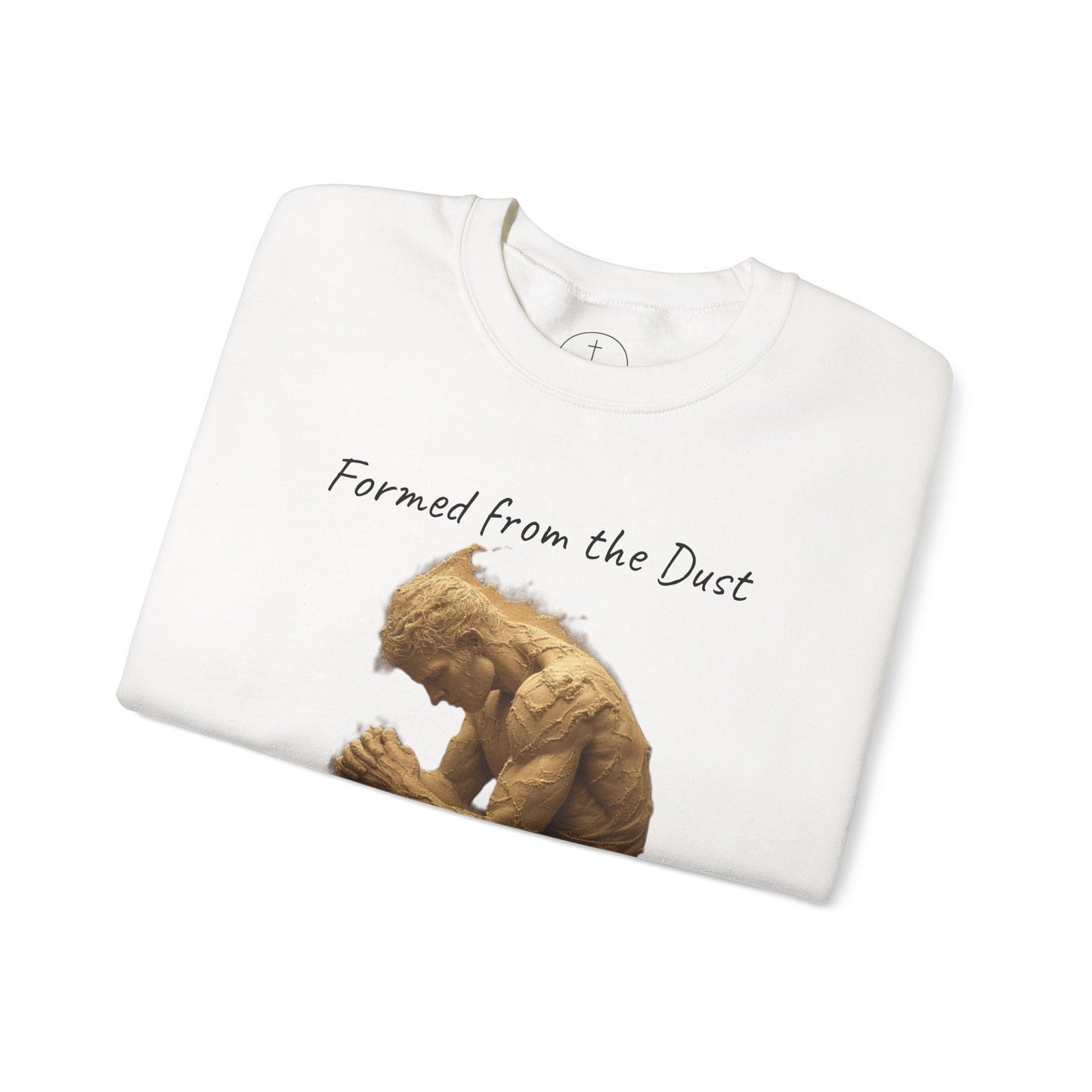 Formed from the Dust (Dark Lettering) - Men’s Christian Sweatshirt