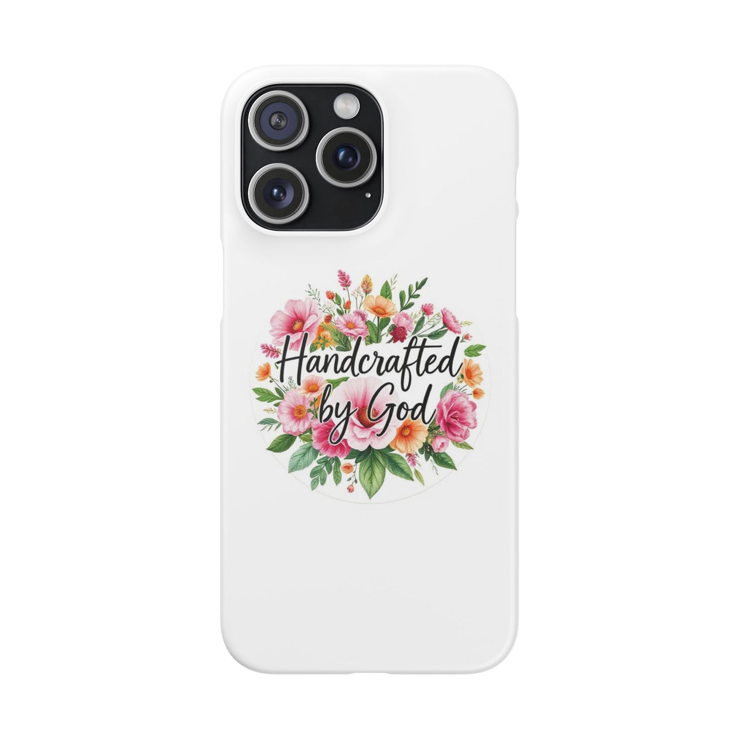 Handcrafted by God Snap Case for iPhone – Fearfully & Wonderfully Made
