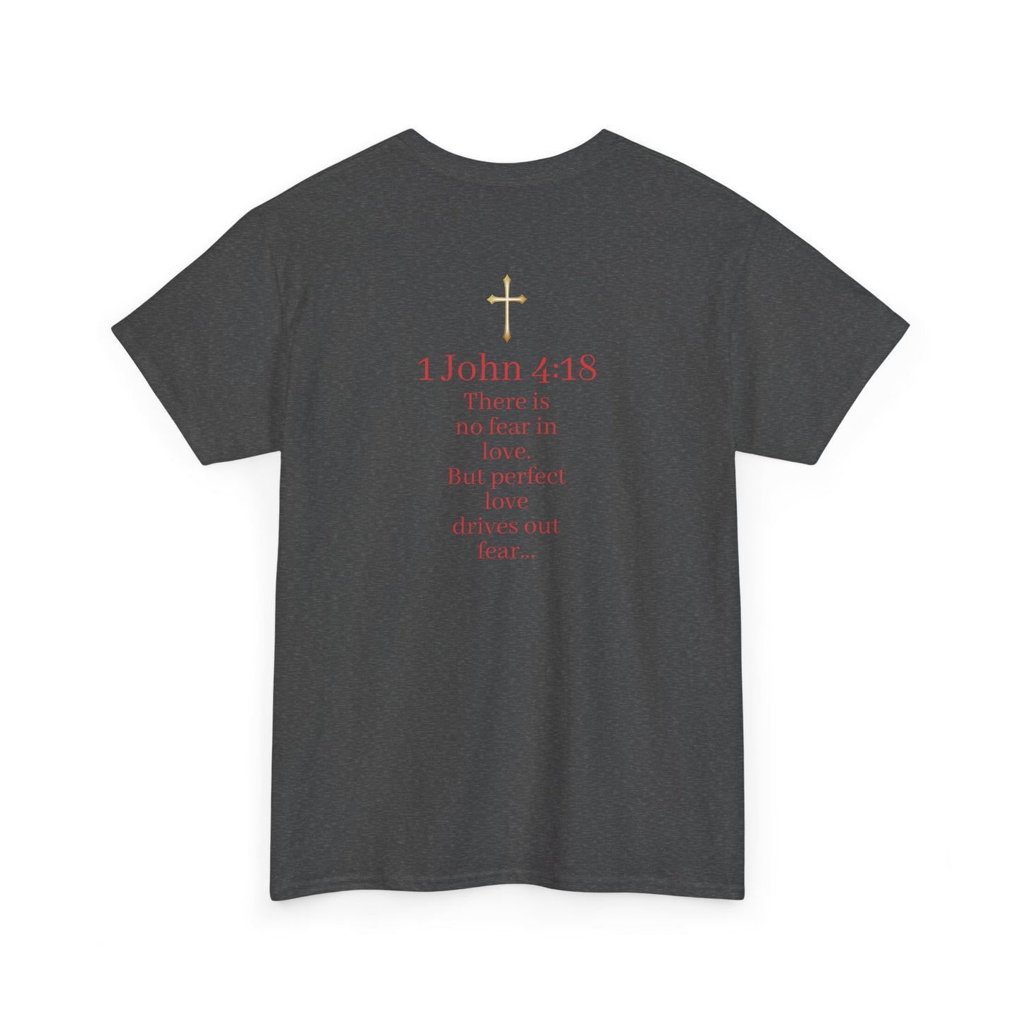 Fearless Love Men’s T-Shirt – Bold Faith in Action