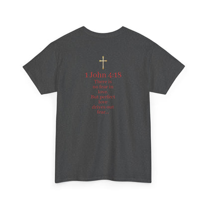 Fearless Love Men’s T-Shirt – Bold Faith in Action