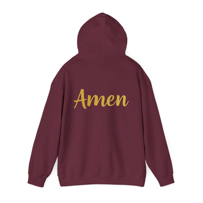 Amen Women’s Hoodie – Inspirational Christian Faith Apparel