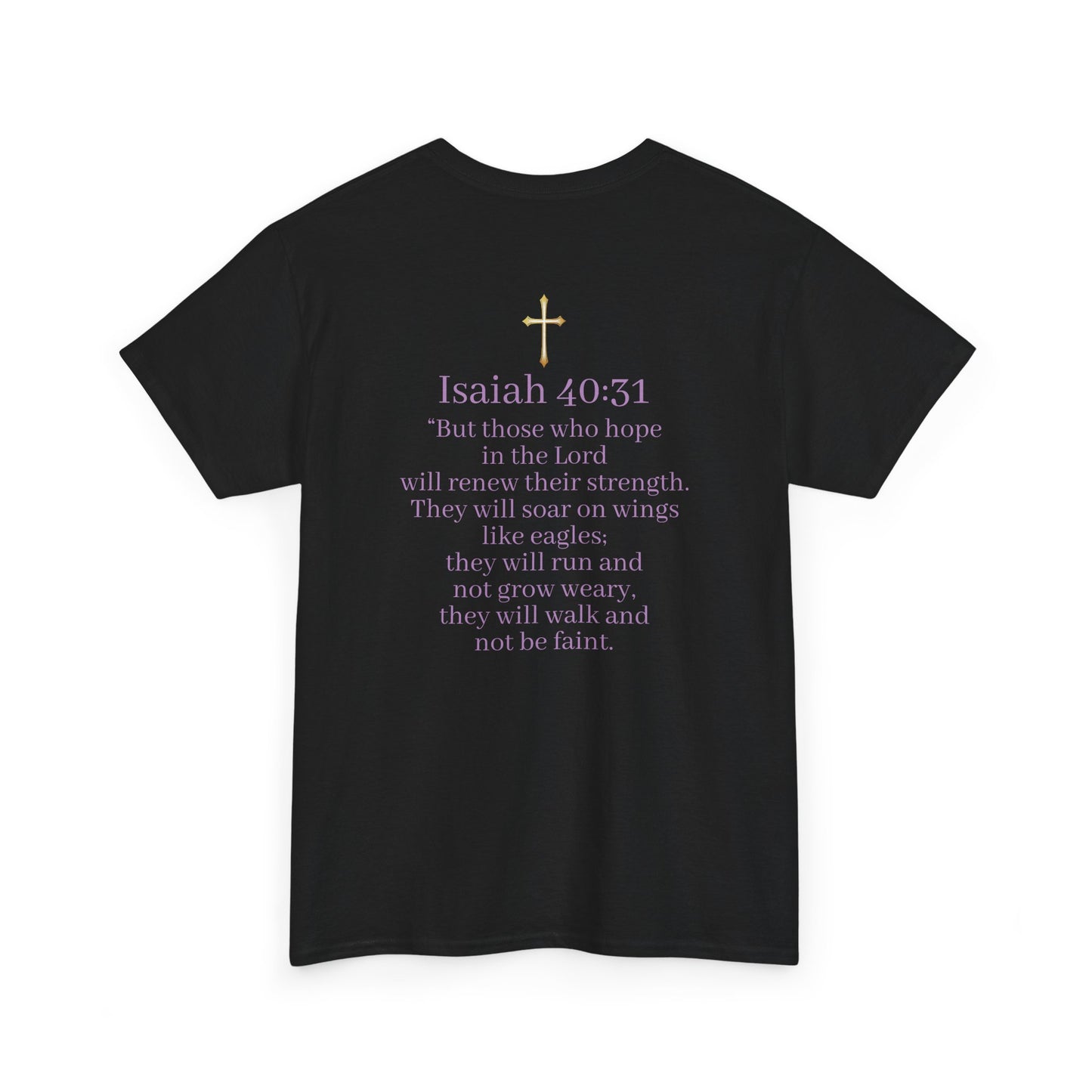 Men’s “Hope” Tee – Bold Scripture Design | Isaiah 40:31