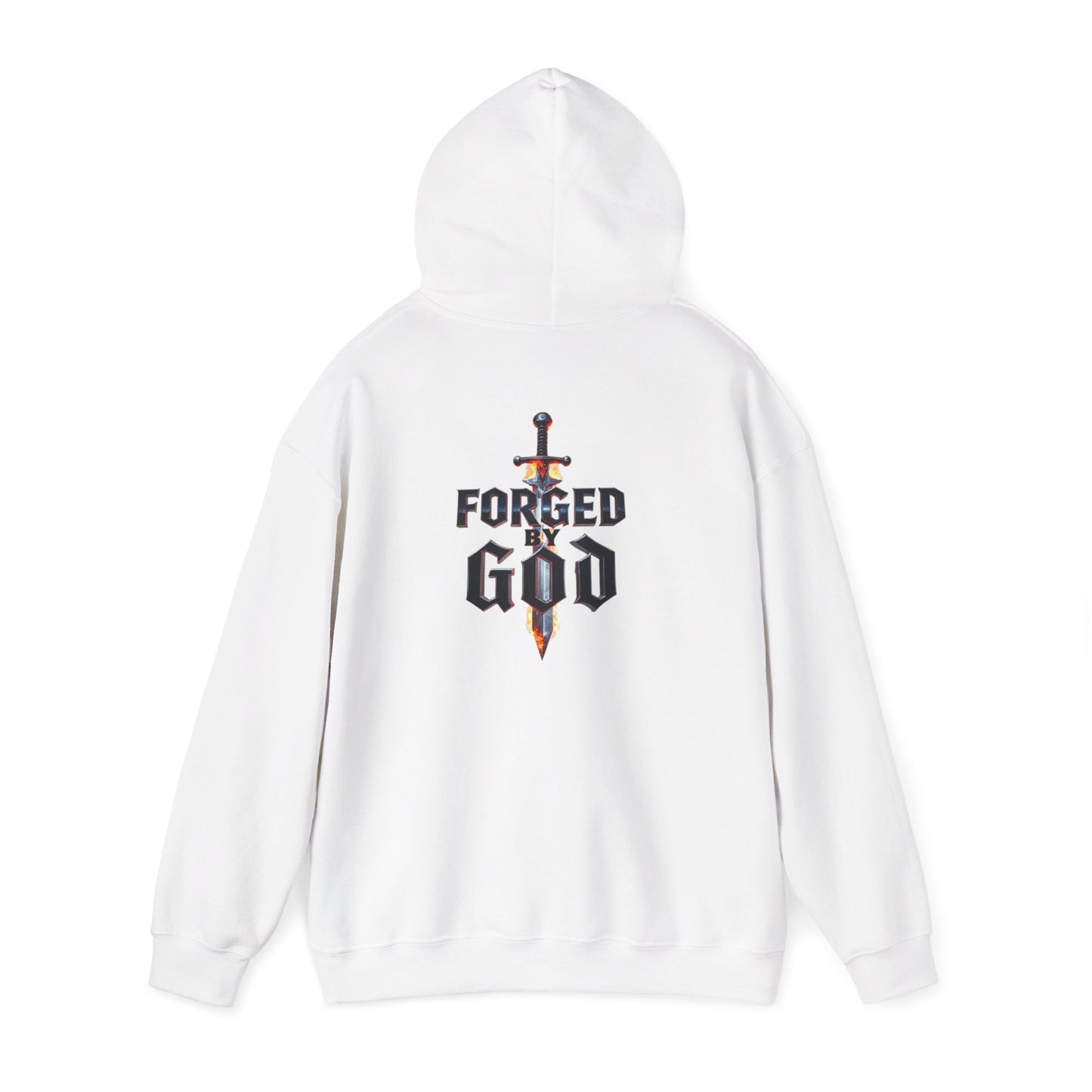 Forged by God Men’s Christian Hoodie