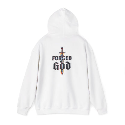 Forged by God Men’s Christian Hoodie