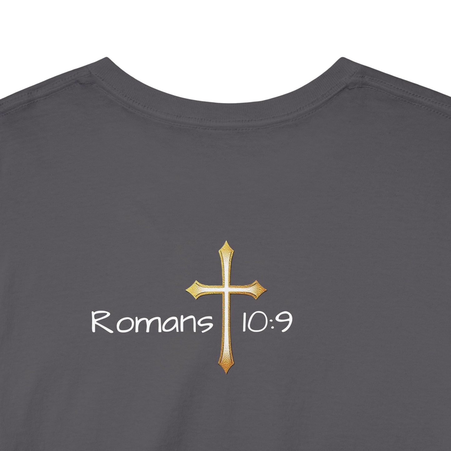 Simple Math of Salvation Men’s T-Shirt – Bold Faith (White Chalk)