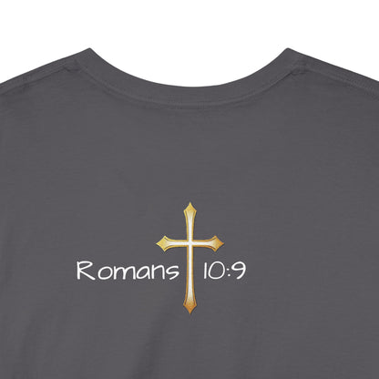 Simple Math of Salvation Men’s T-Shirt – Bold Faith (White Chalk)