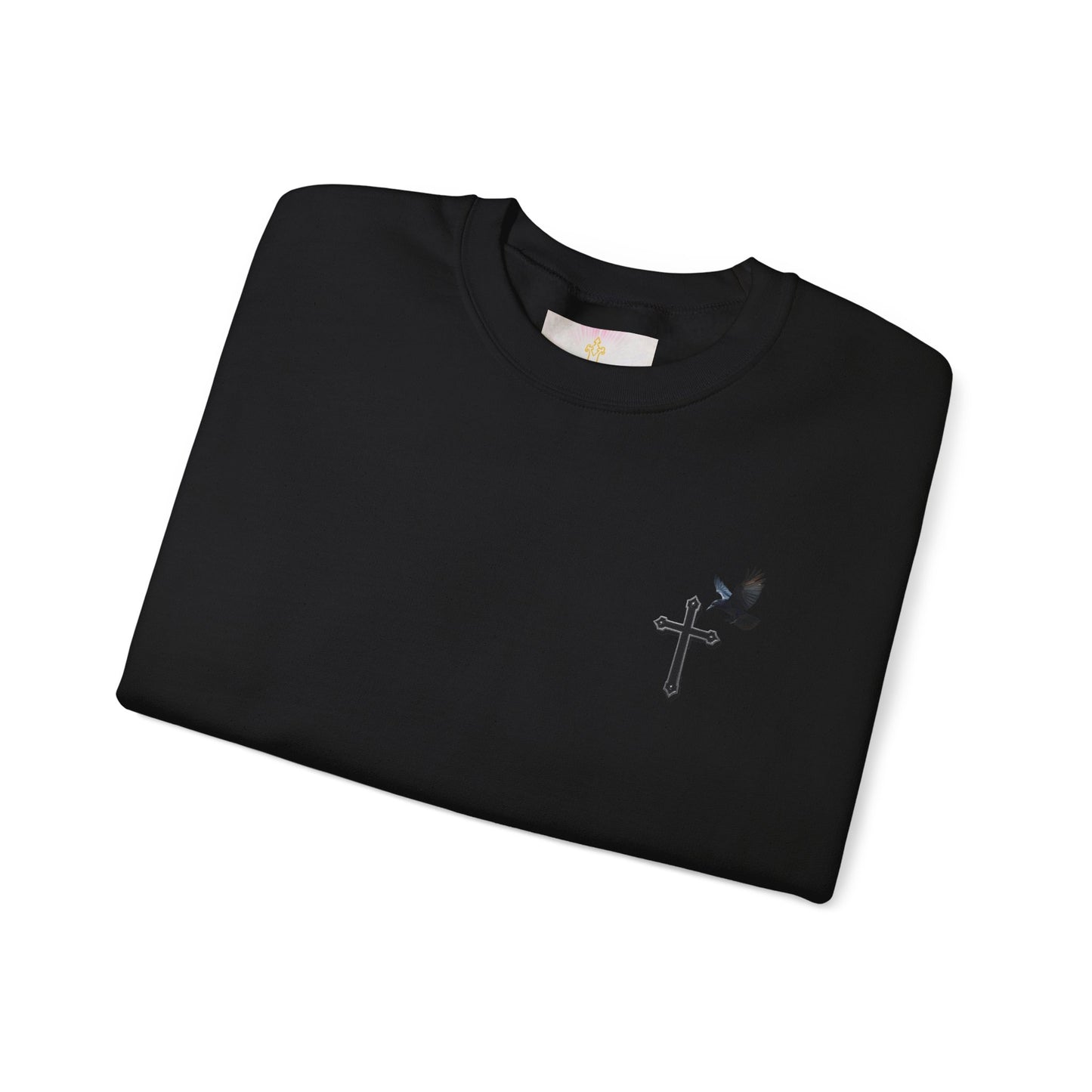 God’s Grace: Cross & Ravens Women's Sweatshirt