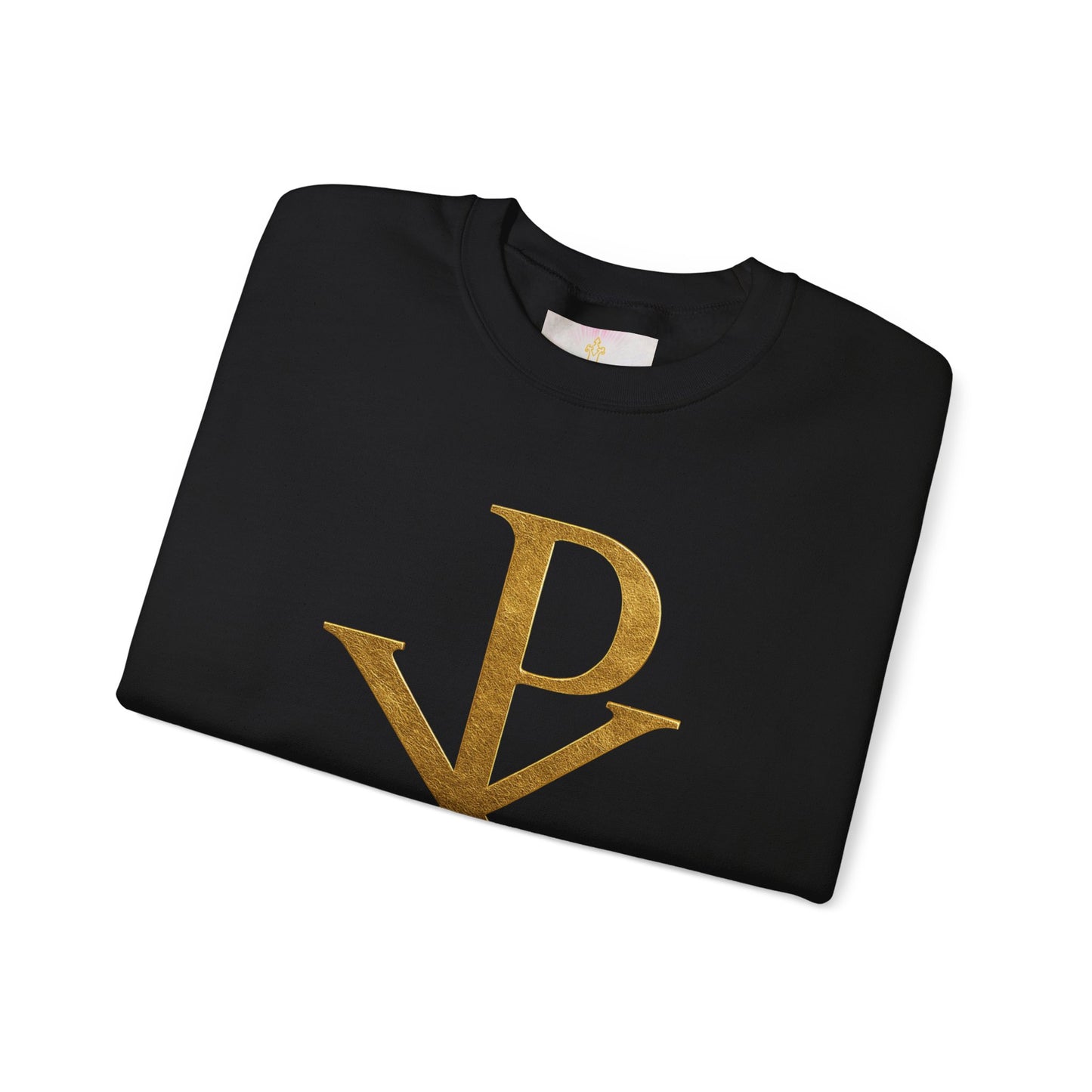 Chi Rho (Gold) – Women’s Christian Sweatshirt