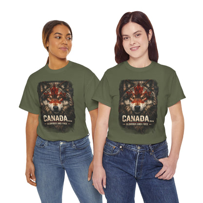 War Paint – Canada: Glorious and Free Women's T-Shirt