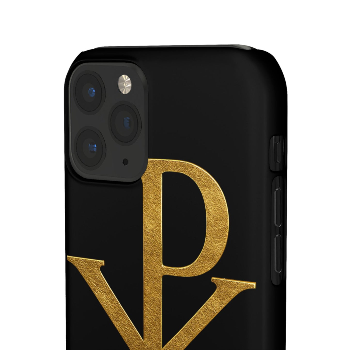 Black Chi Rho Snap Case for iPhone – The Way, Truth & Life