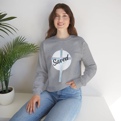 Saved by Grace – Women’s Christian Sweatshirt