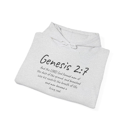 Formed from the Dust | Men’s Christian Hoodie with Genesis 2:7