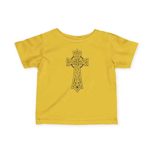 Sacred Beginnings – Infant Tee with Celtic Cross
