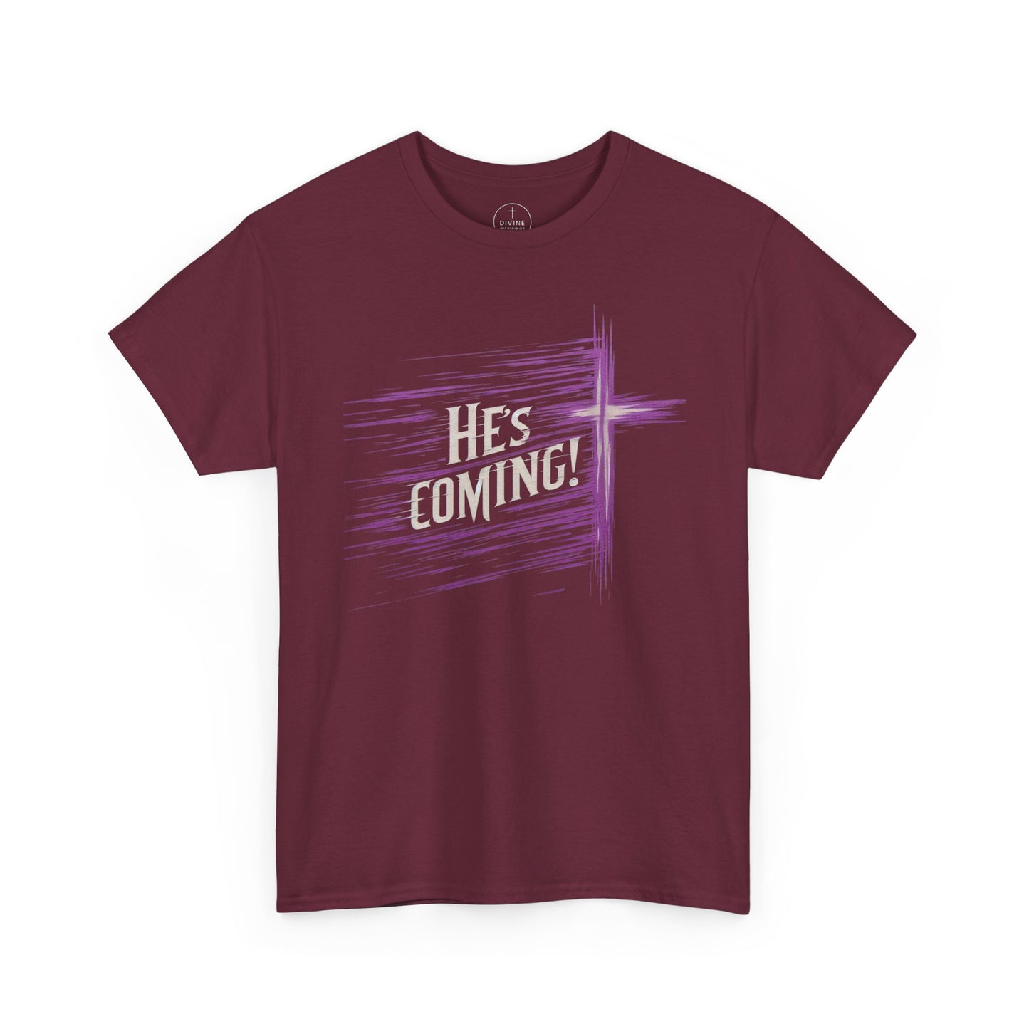 He’s Coming – Bold Christian Men’s Tee