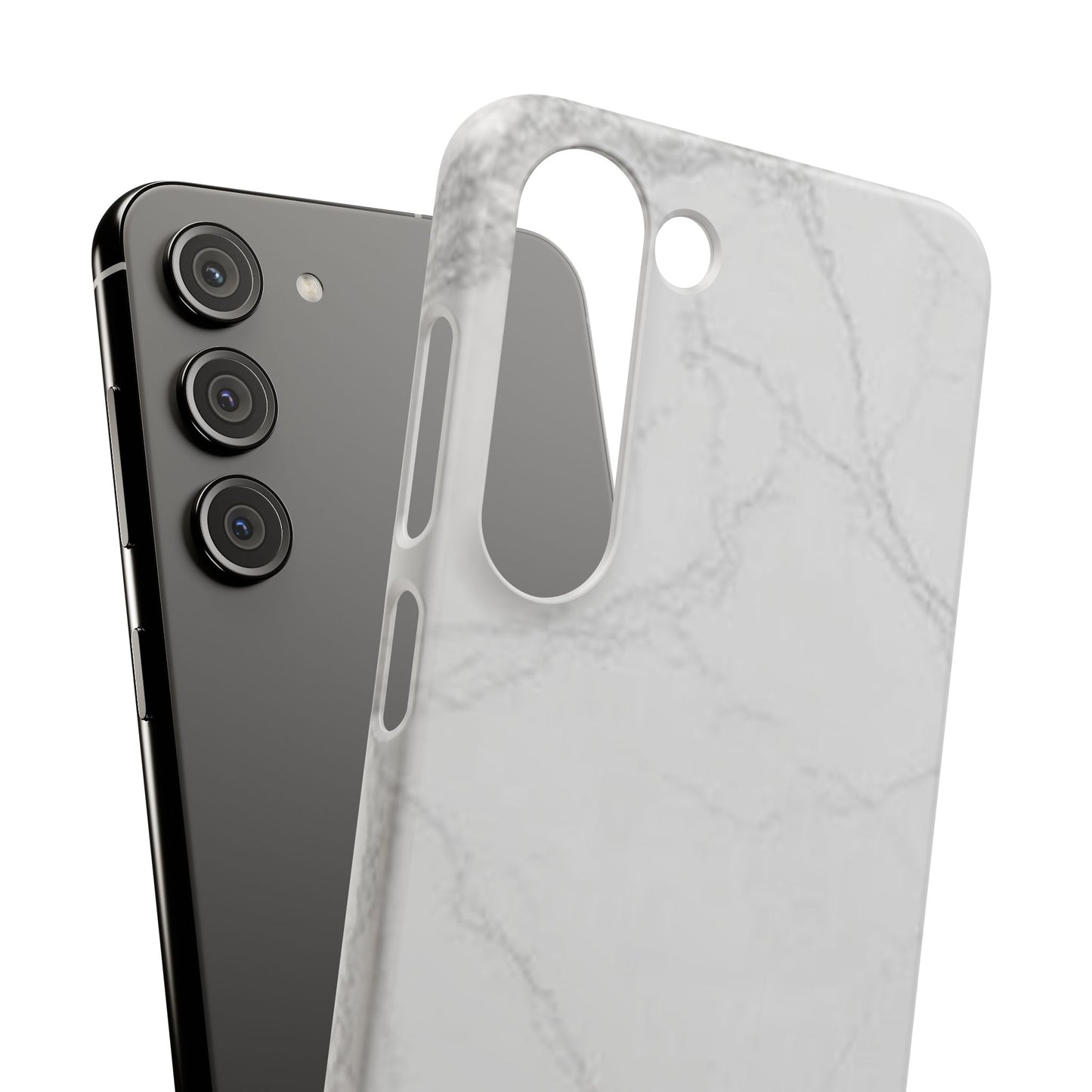 Marble Finish Samsung Snap Case