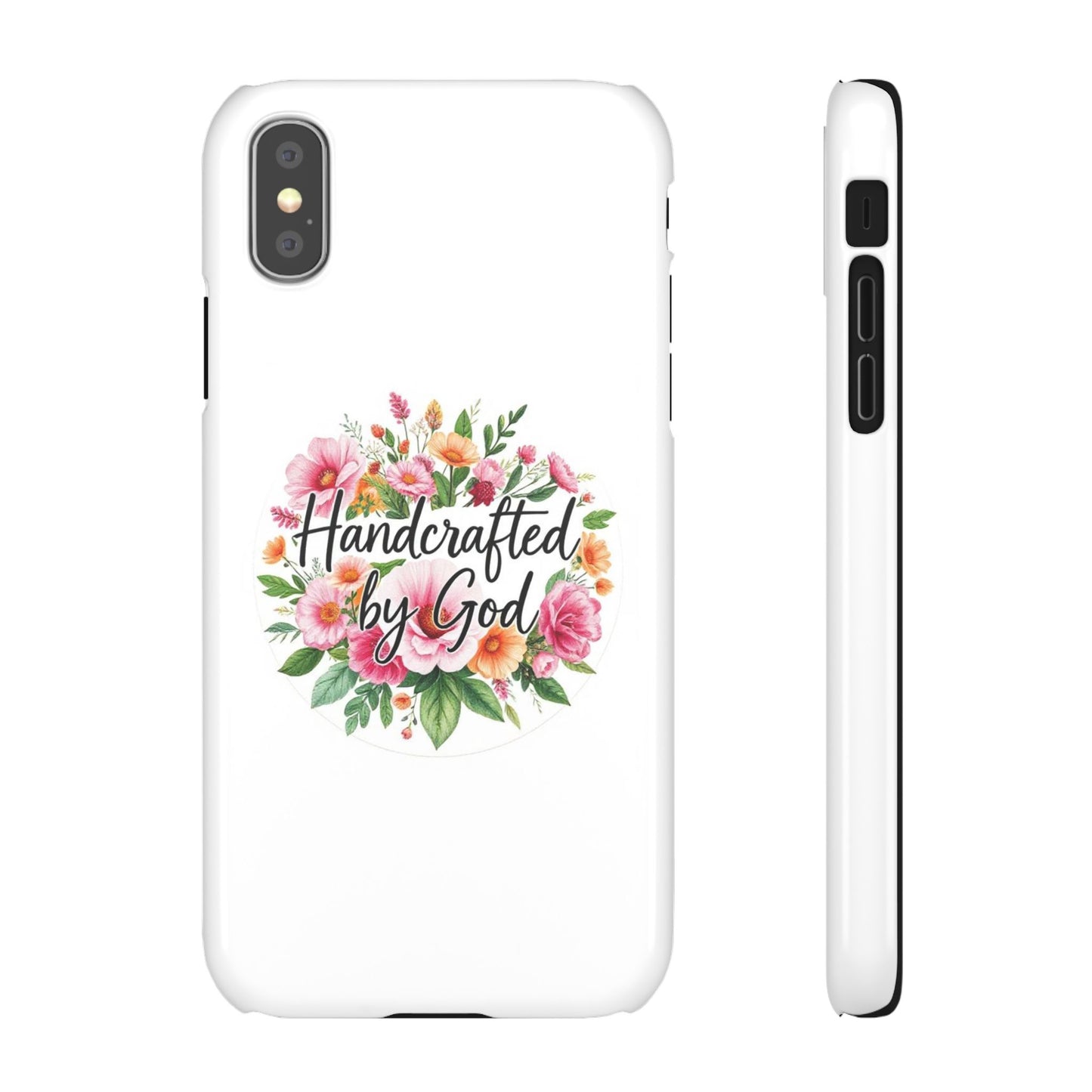 Handcrafted by God Snap Case for iPhone – Fearfully & Wonderfully Made