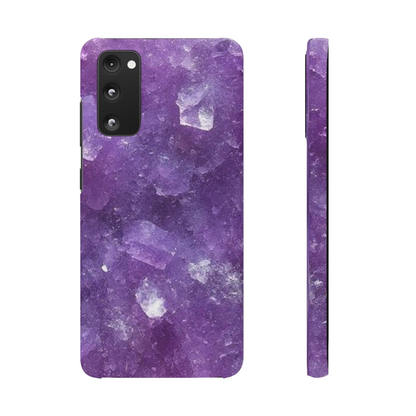 Amethyst Crystal Finish Samsung Snap Case