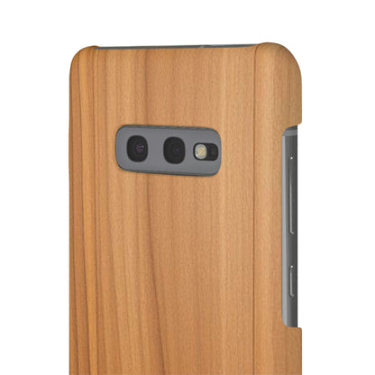 Natural Wood Grain Samsung Snap Case