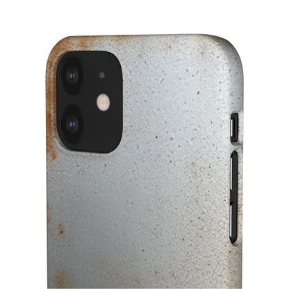 Old Steel Finish iPhone Snap Case