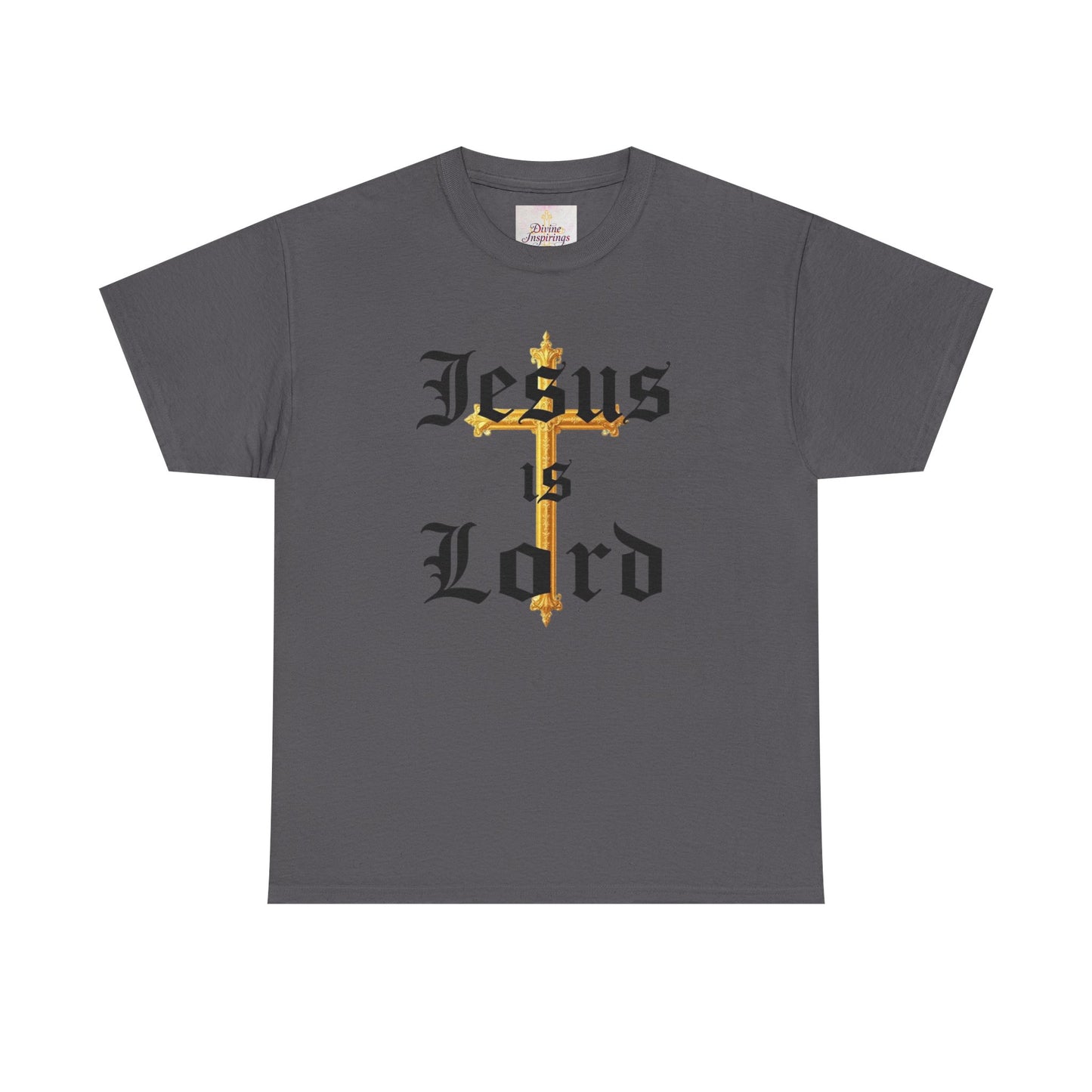 Jesus is Lord with Cross - Women's Christian T-Shirt