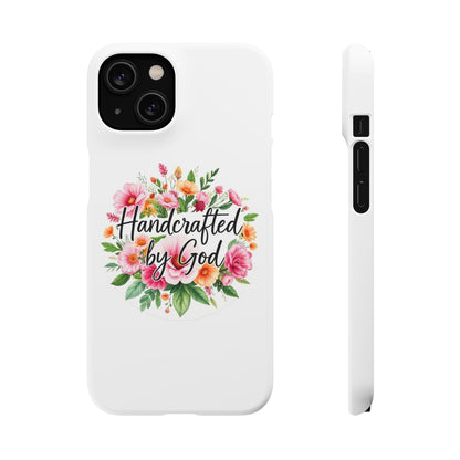 Handcrafted by God Snap Case for iPhone – Fearfully & Wonderfully Made