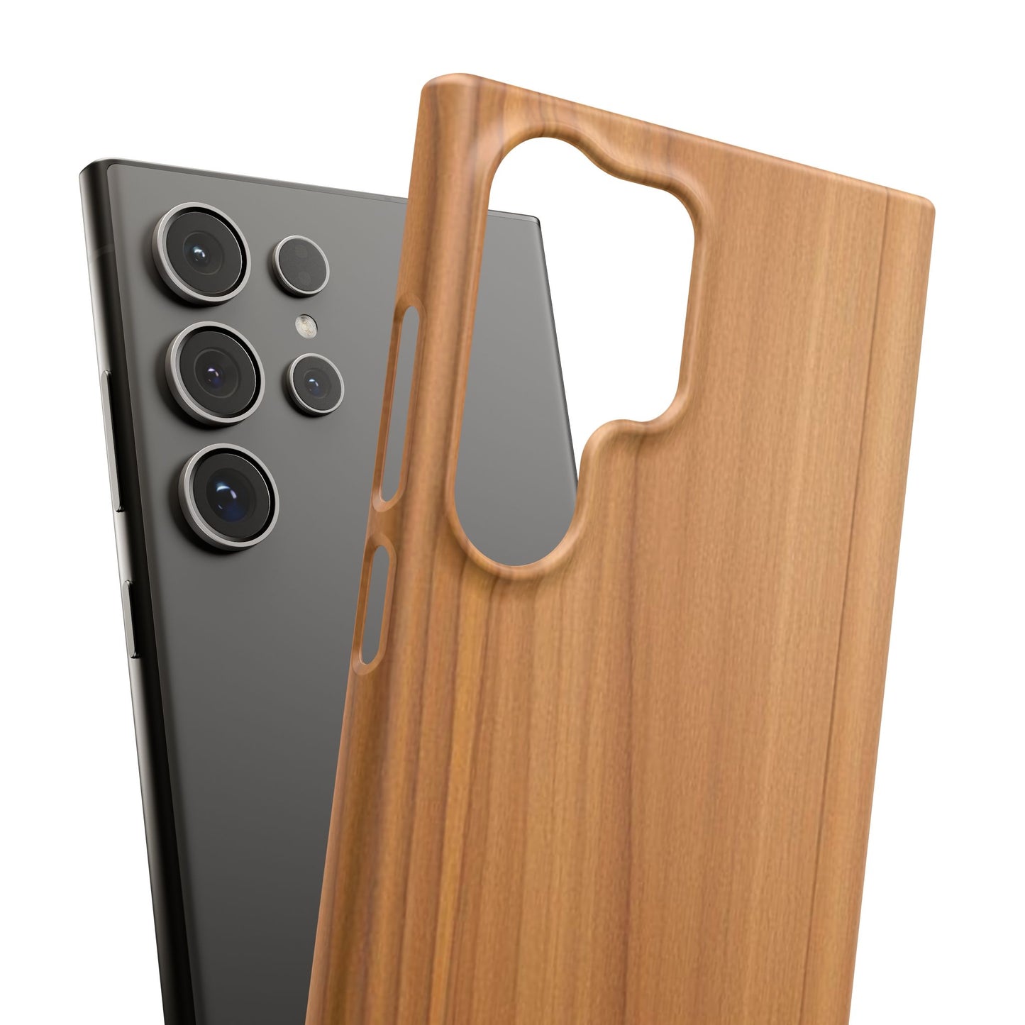 Natural Wood Grain Samsung Snap Case