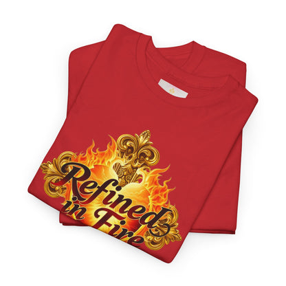 Refined in Fire — Women's Ornate Christian T-Shirt