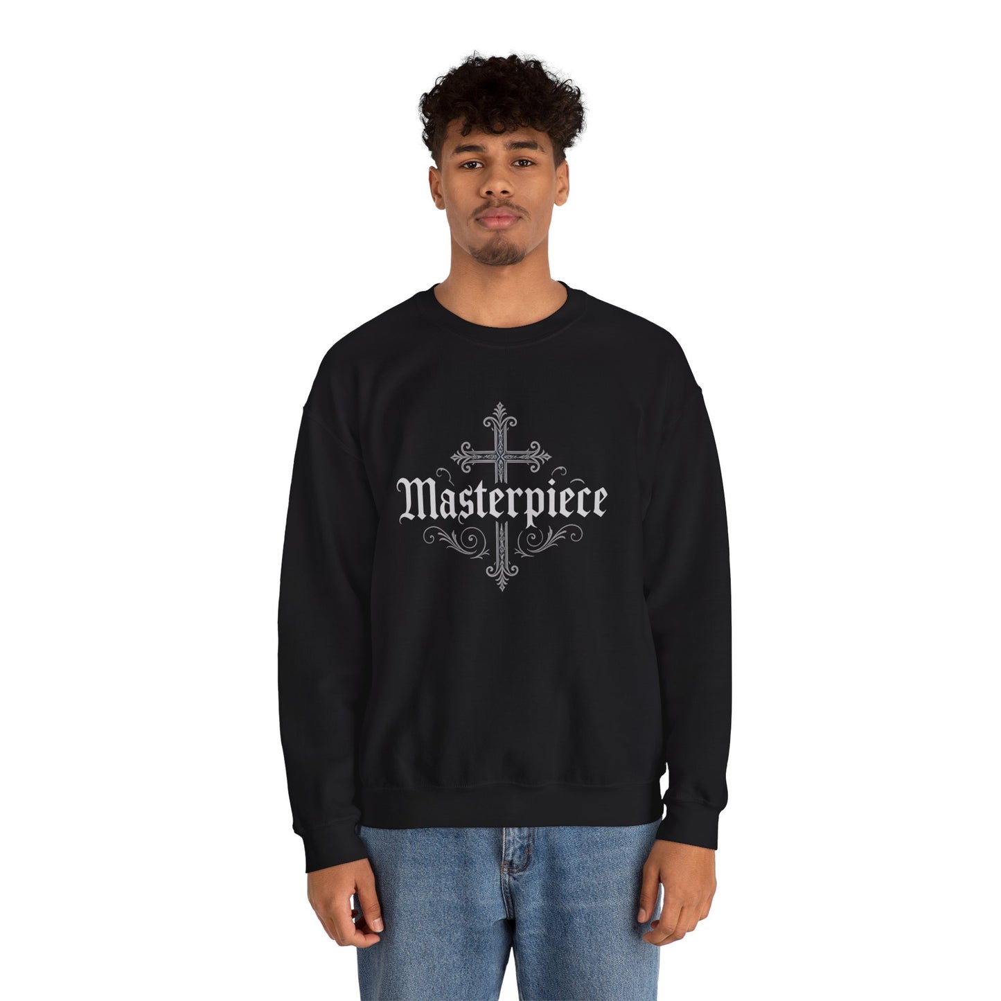 Divine Masterpiece Sweatshirt for Men – Inspirational Apparel